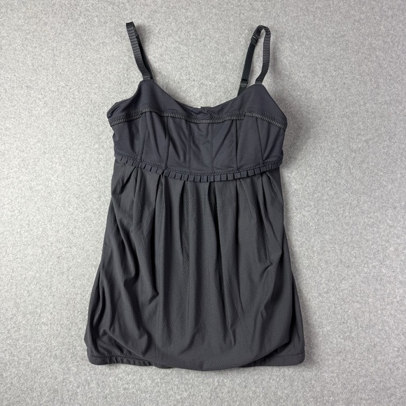 Lululemon tank top womens 6 Y2K gray athletic - Picture 1 of 9